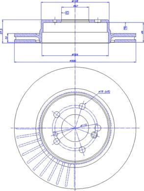 CAR 142.385 - Тормозной диск avtokuzovplus.com.ua