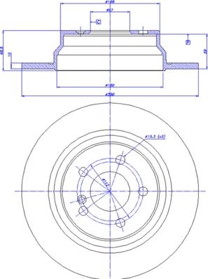 CAR 142.397 - Гальмівний диск autocars.com.ua