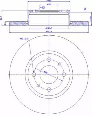 CAR 142.416 - Гальмівний диск autocars.com.ua