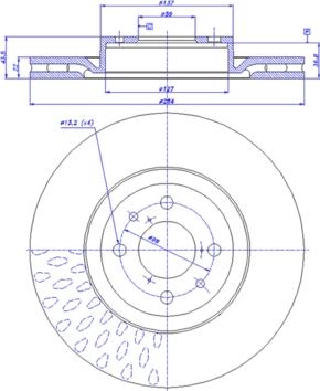 CAR 142.419 - Гальмівний диск autocars.com.ua