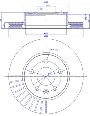 CAR 142.436 - Гальмівний диск autocars.com.ua