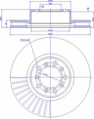 CAR 142.467 - Тормозной диск avtokuzovplus.com.ua