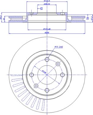 CAR 142.476 - Тормозной диск autodnr.net