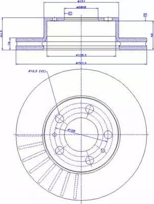 CAR 142.662 - Тормозной диск avtokuzovplus.com.ua