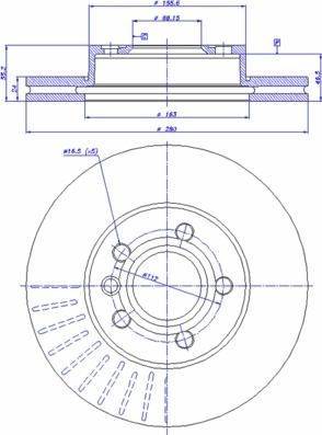 CAR 142.760 - Тормозной диск autodnr.net