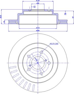 CAR 142.780 - Тормозной диск autodnr.net