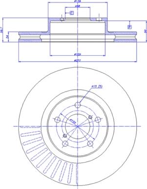 CAR 142.783 - Тормозной диск autodnr.net