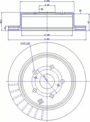 CAR 142.865 - Гальмівний диск autocars.com.ua