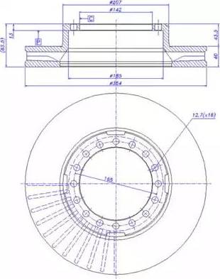 CAR 151.490 - Тормозной диск avtokuzovplus.com.ua