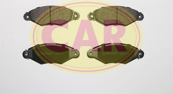 CAR PNT166 - Гальмівні колодки, дискові гальма autocars.com.ua