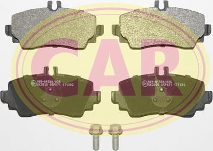 CAR PNT176 - Гальмівні колодки, дискові гальма autocars.com.ua