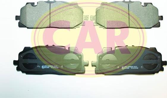 CAR PNT2012 - Гальмівні колодки, дискові гальма autocars.com.ua