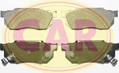 CAR PNT223 - Тормозные колодки, дисковые, комплект autodnr.net