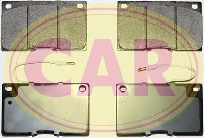 CAR PNT273 - Гальмівні колодки, дискові гальма autocars.com.ua