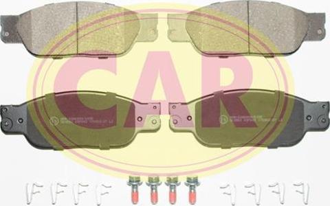 CAR PNT348 - Гальмівні колодки, дискові гальма autocars.com.ua