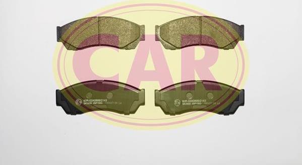 CAR PNT3551 - Гальмівні колодки, дискові гальма autocars.com.ua