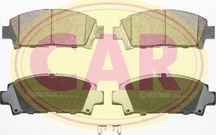 CAR PNT375 - Тормозные колодки, дисковые, комплект autodnr.net