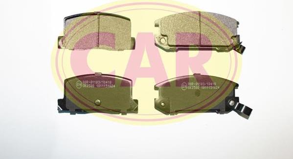 CAR PNT4201 - Гальмівні колодки, дискові гальма autocars.com.ua