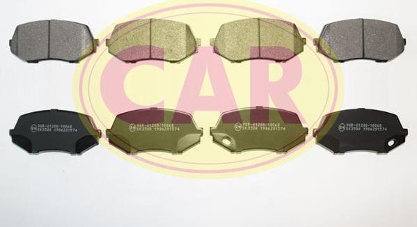 CAR PNT4751 - Гальмівні колодки, дискові гальма autocars.com.ua