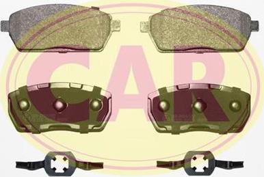 CAR PNT639 - Гальмівні колодки, дискові гальма autocars.com.ua