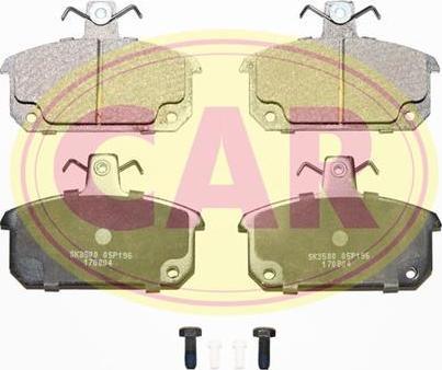 CAR PNT691 - Тормозные колодки, дисковые, комплект autodnr.net