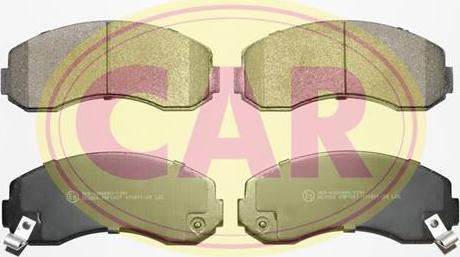 CAR PNT7001 - Гальмівні колодки, дискові гальма autocars.com.ua