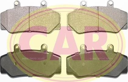 CAR PNT813 - Гальмівні колодки, дискові гальма autocars.com.ua