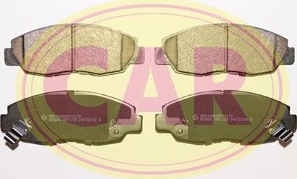 CAR PNT8271 - Гальмівні колодки, дискові гальма autocars.com.ua