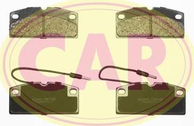 CAR PNT9461 - Гальмівні колодки, дискові гальма autocars.com.ua