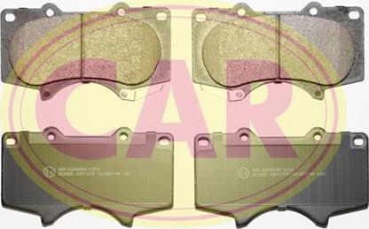 CAR PNT9731 - Тормозные колодки, дисковые, комплект autodnr.net