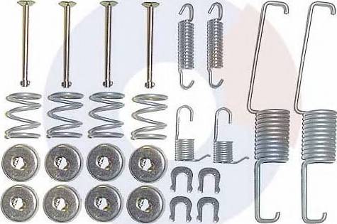 Carrab Brake Parts 3077 - Комплектуючі, барабанний гальмівний механізм autocars.com.ua