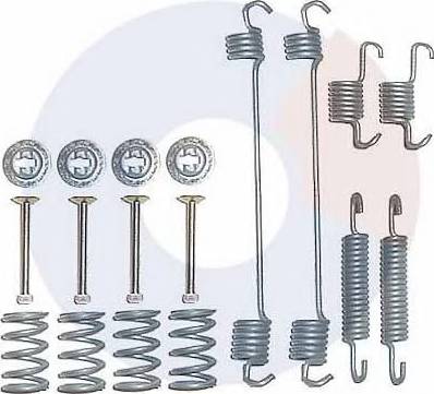 Carrab Brake Parts 3118 - Комплектуючі, барабанний гальмівний механізм autocars.com.ua