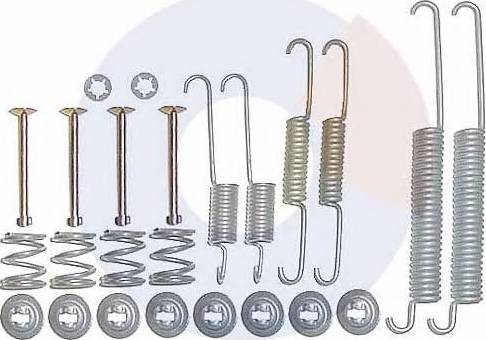 Carrab Brake Parts 3124 - Комплектующие, барабанный тормозной механизм autodnr.net