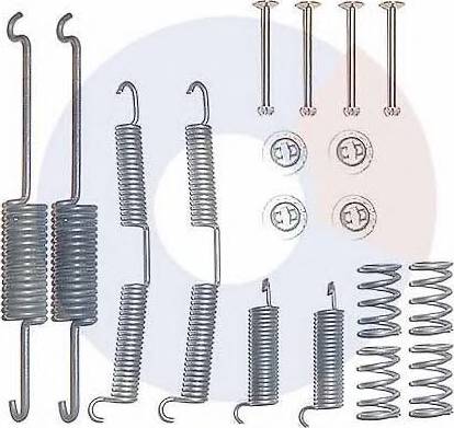 Carrab Brake Parts 3168 - Комплектующие, барабанный тормозной механизм autodnr.net