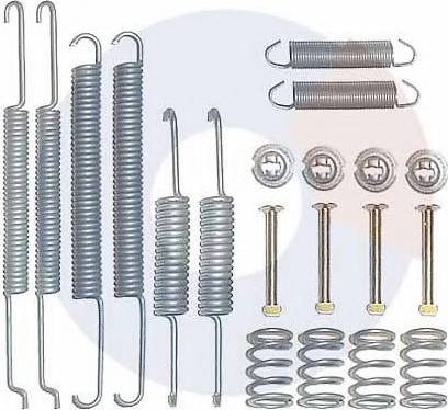 Carrab Brake Parts 3222 - Комплектующие, барабанный тормозной механизм autodnr.net