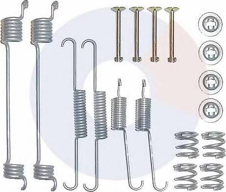 Carrab Brake Parts 3241 - Комплектуючі, барабанний гальмівний механізм autocars.com.ua