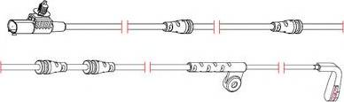 Carrab Brake Parts 8261 - Сигналізатор, знос гальмівних колодок autocars.com.ua