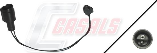 Casals 50018 - Сигнализатор, износ тормозных колодок autodnr.net