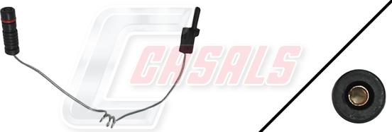 Casals 50091 - Сигнализатор, износ тормозных колодок autodnr.net