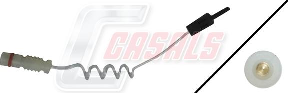 Casals 50170 - Сигнализатор, износ тормозных колодок autodnr.net