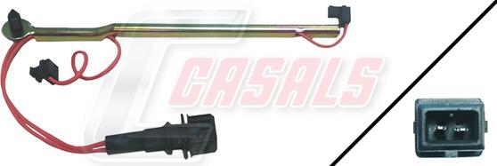 Casals 50198 - Сигнализатор, износ тормозных колодок autodnr.net