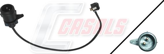 Casals 50207 - Сигналізатор, знос гальмівних колодок autocars.com.ua