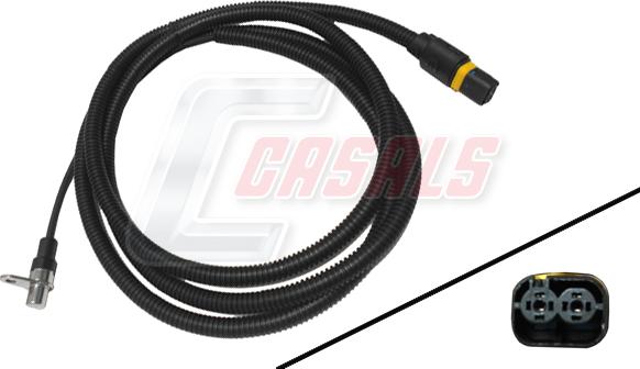 Casals 50374 - Датчик ABS, частота вращения колеса autodnr.net