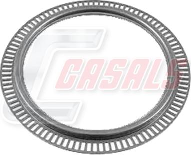 Casals 50828 - Зубчастий диск імпульсного датчика, протівобл.  устр. autocars.com.ua