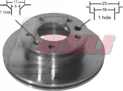 Casals 55147 - Тормозной диск autodnr.net