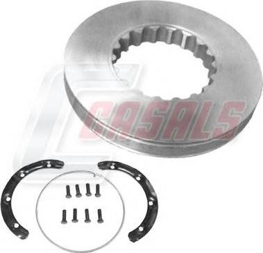 Casals 55394-K - Гальмівний диск autocars.com.ua