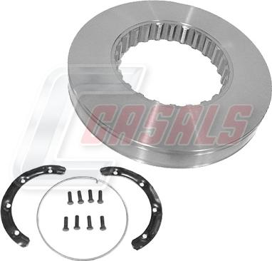 Casals 55472-K - Гальмівний диск autocars.com.ua