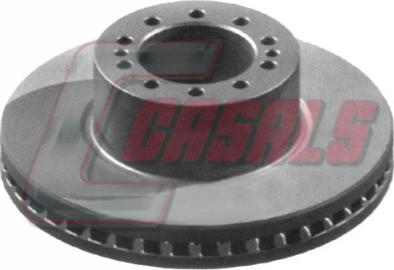 Casals 55508 - Гальмівний диск autocars.com.ua