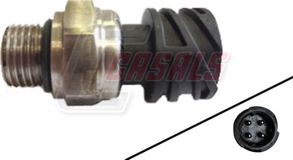 Casals 65120 - Датчик, тиск масла autocars.com.ua