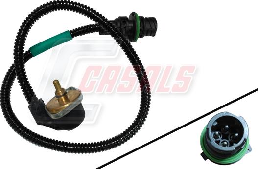 Casals 65263 - Датчик, тиск масла autocars.com.ua